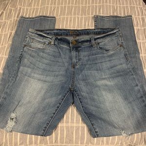 Kut from the Kloth Denim Cuffed Crops